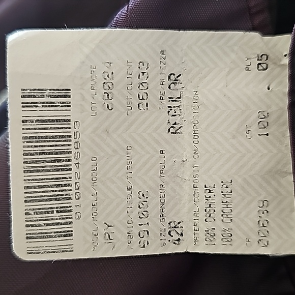 Montreal Canada S. Cohen Comfort Black Cashmere Sport Coat Men's Size 42R - Picture 11 of 13